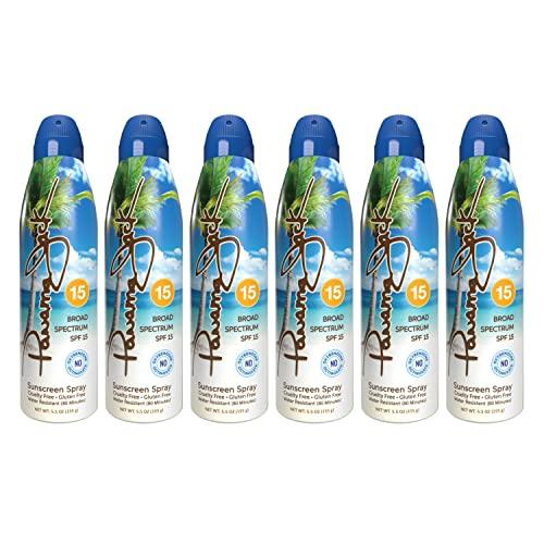 Panama Jack Panama Jack Continuous Spray Sunscreen, SPF 15, 5.5 Ounce
