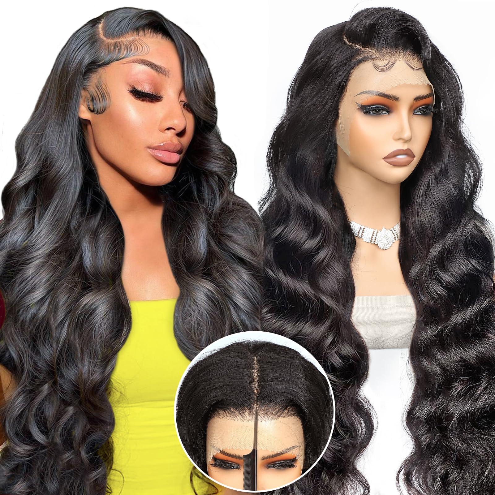 Savasana Savasana Clip on French Bangs-Real Human Hair Clip in Bangs Hairpieces Fake Air Bangs Fringe with Temples Bangs Hair Extensions(French Bangs, Medium Brown)