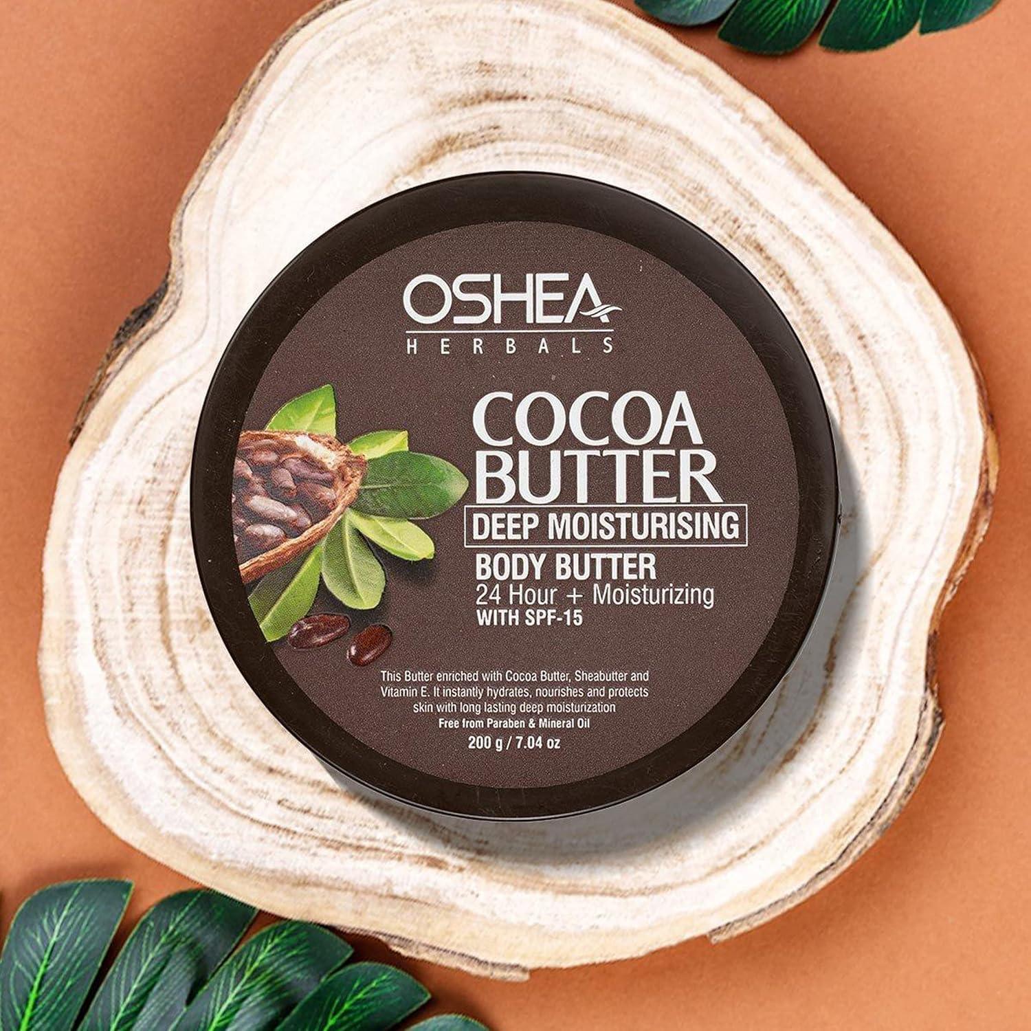 Generic Cocoa Butter Deep Moisturising Body Butter for Dry to Normal Skin SPF 15 with 24+ Hrs Moisturizing | Enriched with Cocoa Butter, Shea Butter & Vitamin E,Oil Free -200 gm