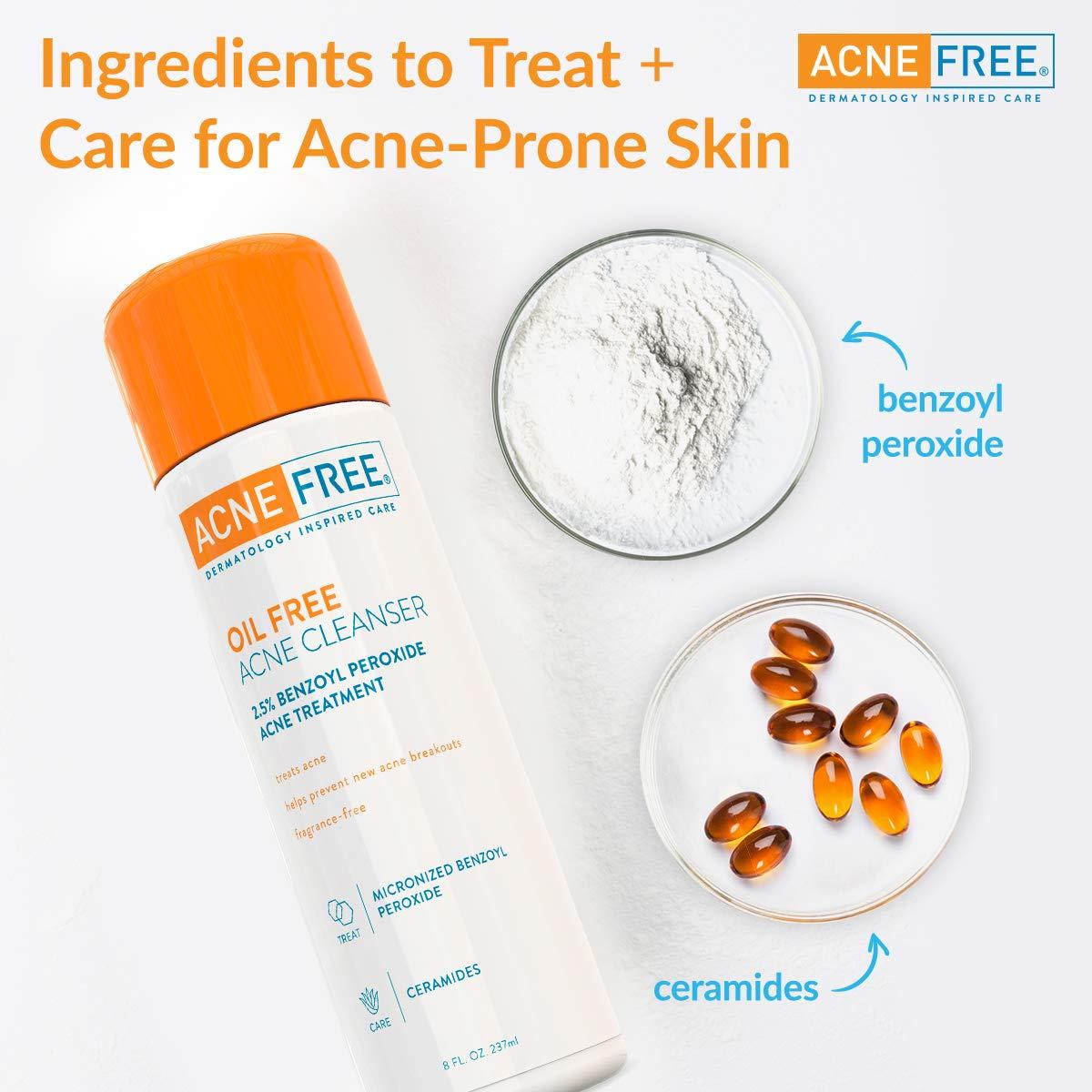 AcneFree AcneFree Acne Cleanser, 8-Ounces (Pack of 3)