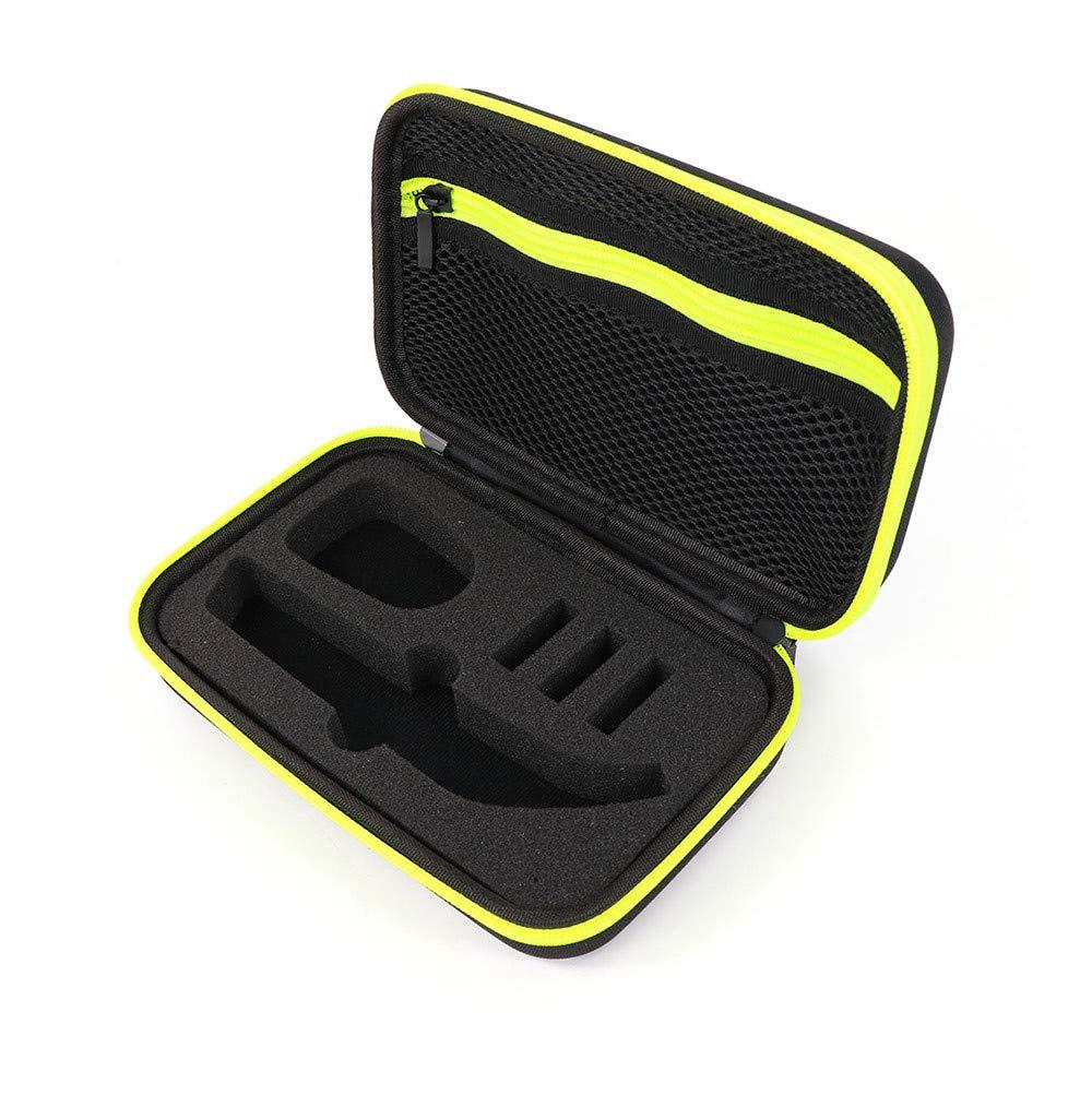 CrustPro CrustPro Hard Case for Philips Norelco OneBlade Men's Hybrid Electric Trimmer and Shaver, QP150/QP6520/QP6510 Shockproof Organizer Carrying Case Travel Storage Bag