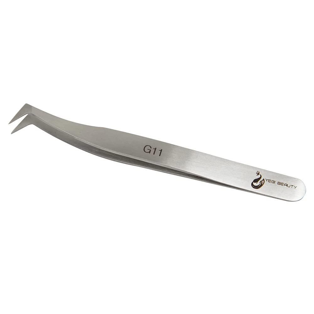 Yegi Beauty G-Line Tweezers for Eyelash Extensions G-4