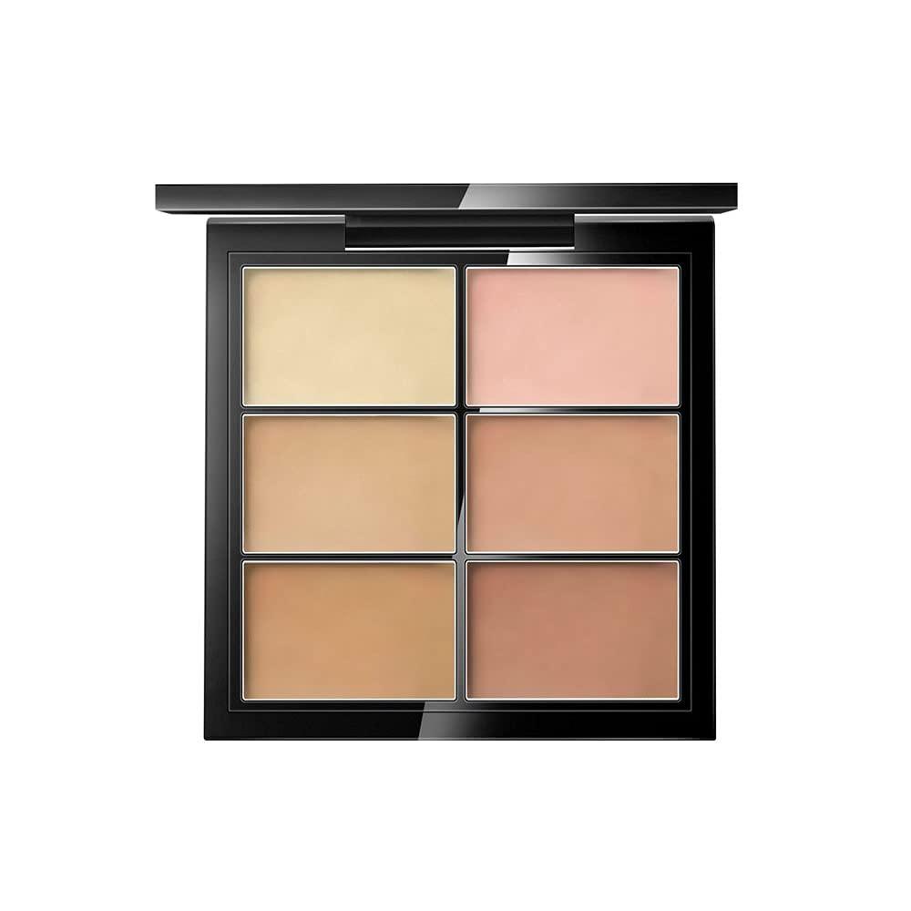 ZFC ZFC Foundation Makeup Concealer Full Coverage + Concealer Palette 6 Shades