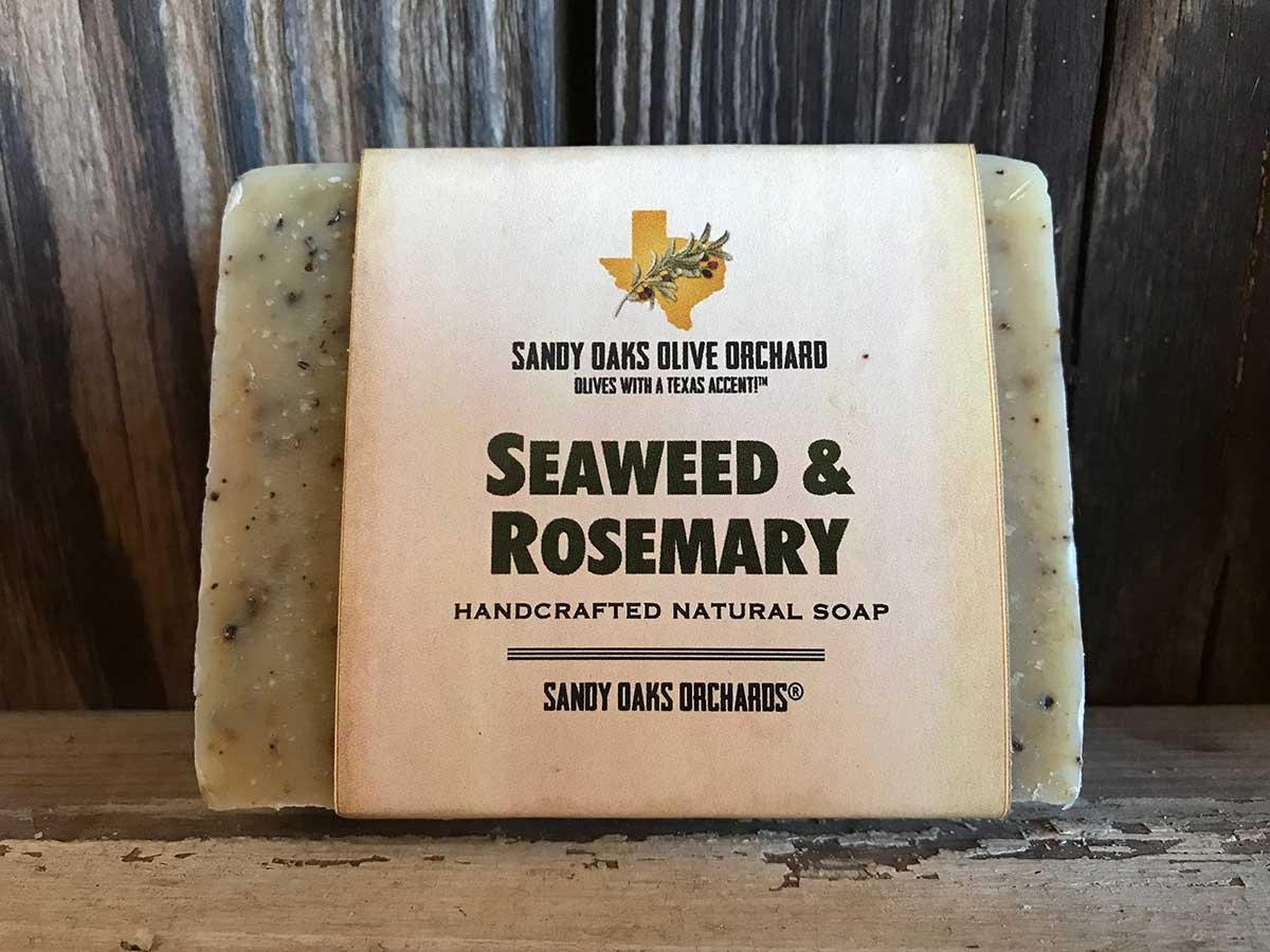 Sandy Oaks Olive Orchard Sandy Oaks Handcrafted Natural Soap (Seaweed & Rosemary)