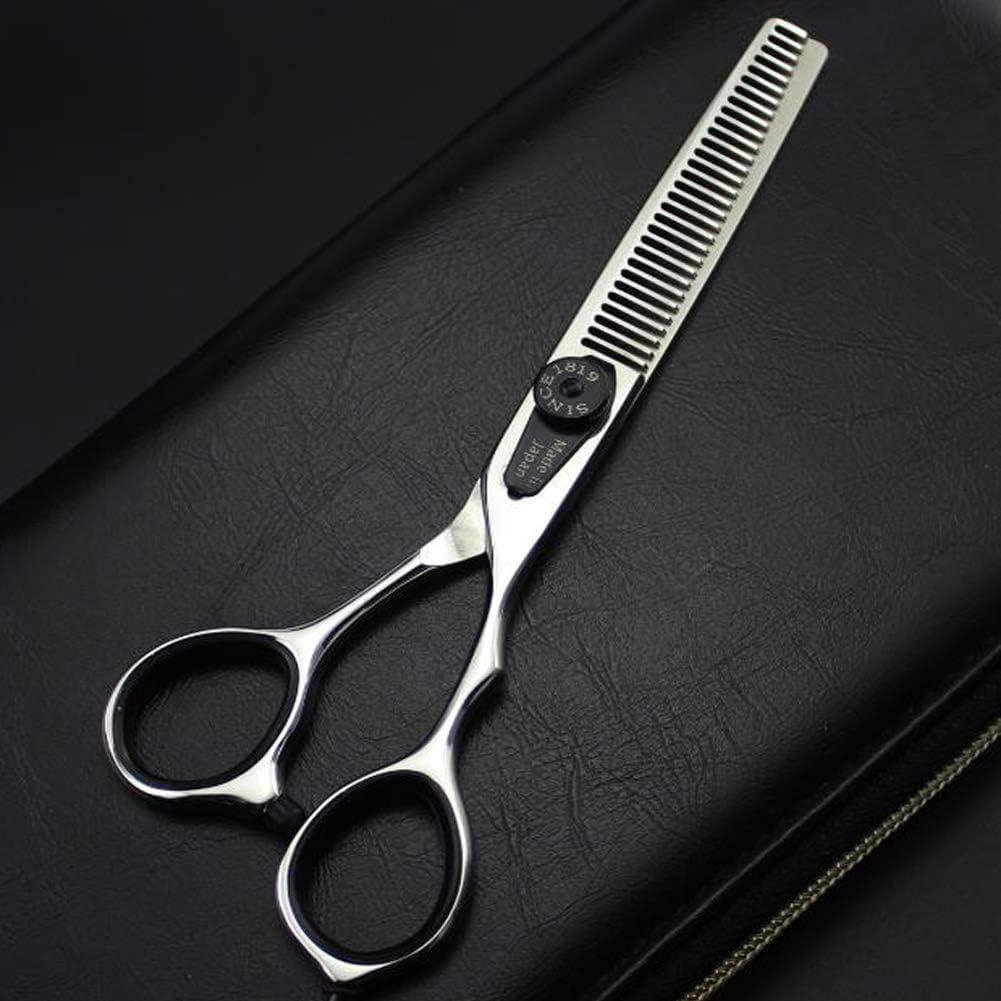 SKipdr High-end Gems Hairdressing Scissors,Hairdressing Scissors Hairdressing Scissors Flat Scissors Fringe Scissors 6.0 Inch