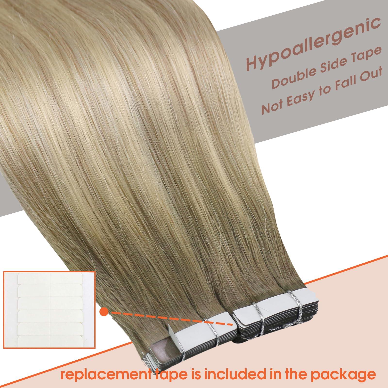 Sunny Hair Sunny Hair Clip in #sun Bundle with Tape in 20inch 50g+120g