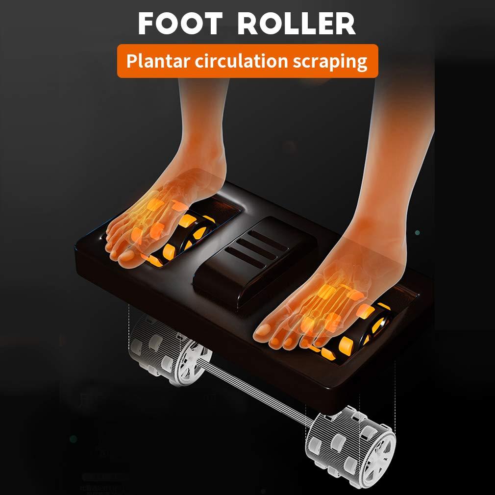 BestMassage Zero Gravity Full Body Electric Shiatsu Massage Chair Recliner with Foot Roller Airbag Massage System Stretch Vibrating(Black)