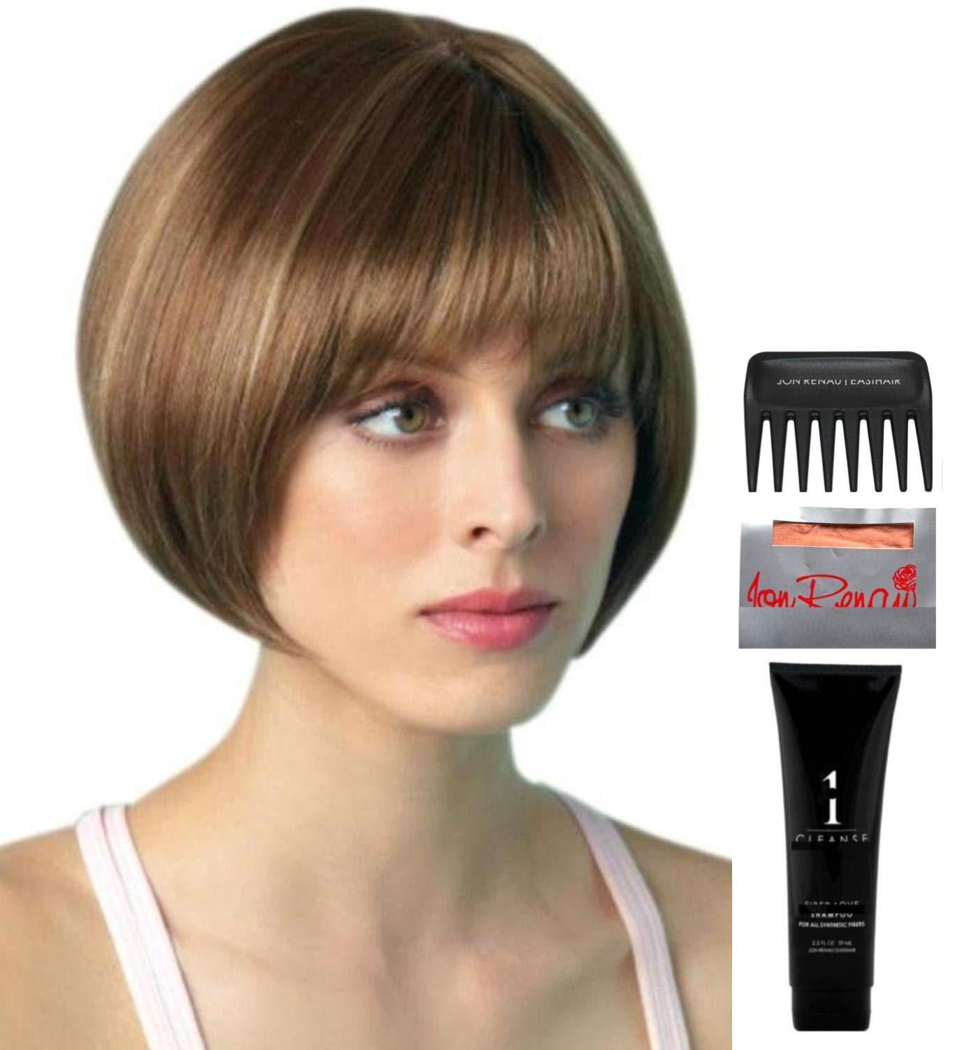 Fenicy Fenicy Nano Ring Tip 100Stands Remy European Double Drawn Hair Extensions (16inch 1.0g/s, 04 Chocolate Brown)