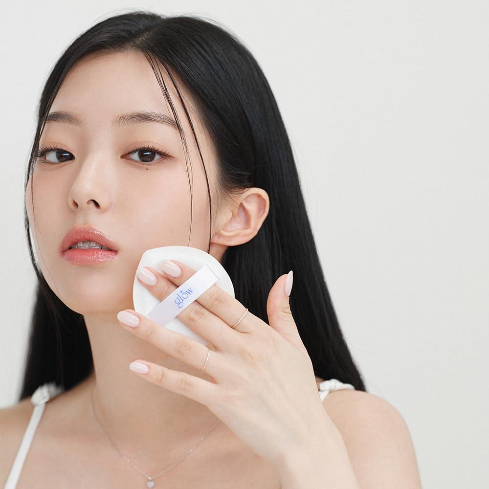 glow glow mini cloud sponge : Plush Makeup Beauty Sponge with Travel Case, Made Bigger & Softer for Even, Flawless Application, 3pcs, 0.13 lbs