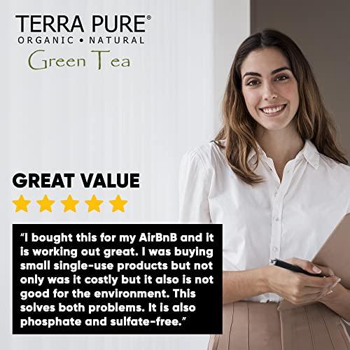 Terra Pure Terra Pure Shampoo, Retail Size Hotel Amenities, 10.14 oz. (Single)