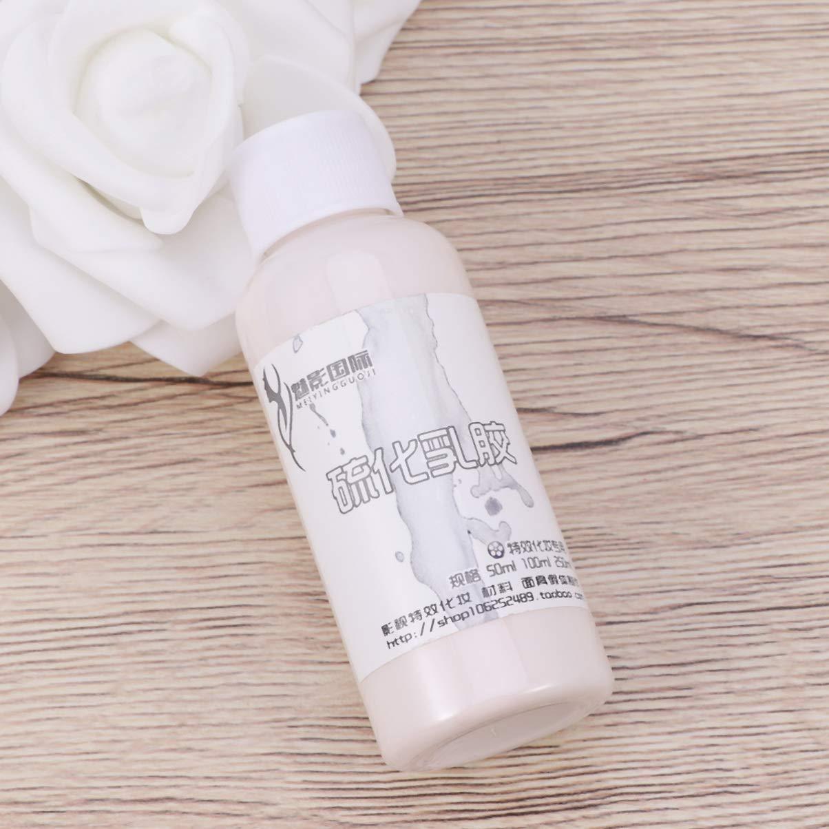 Beaupretty Beaupretty 1 Bottle Makeup Liquid Latex Old Age Makeup Kit Special Effects Liquid Latex for Zombie, Vampire and Monster Makeup