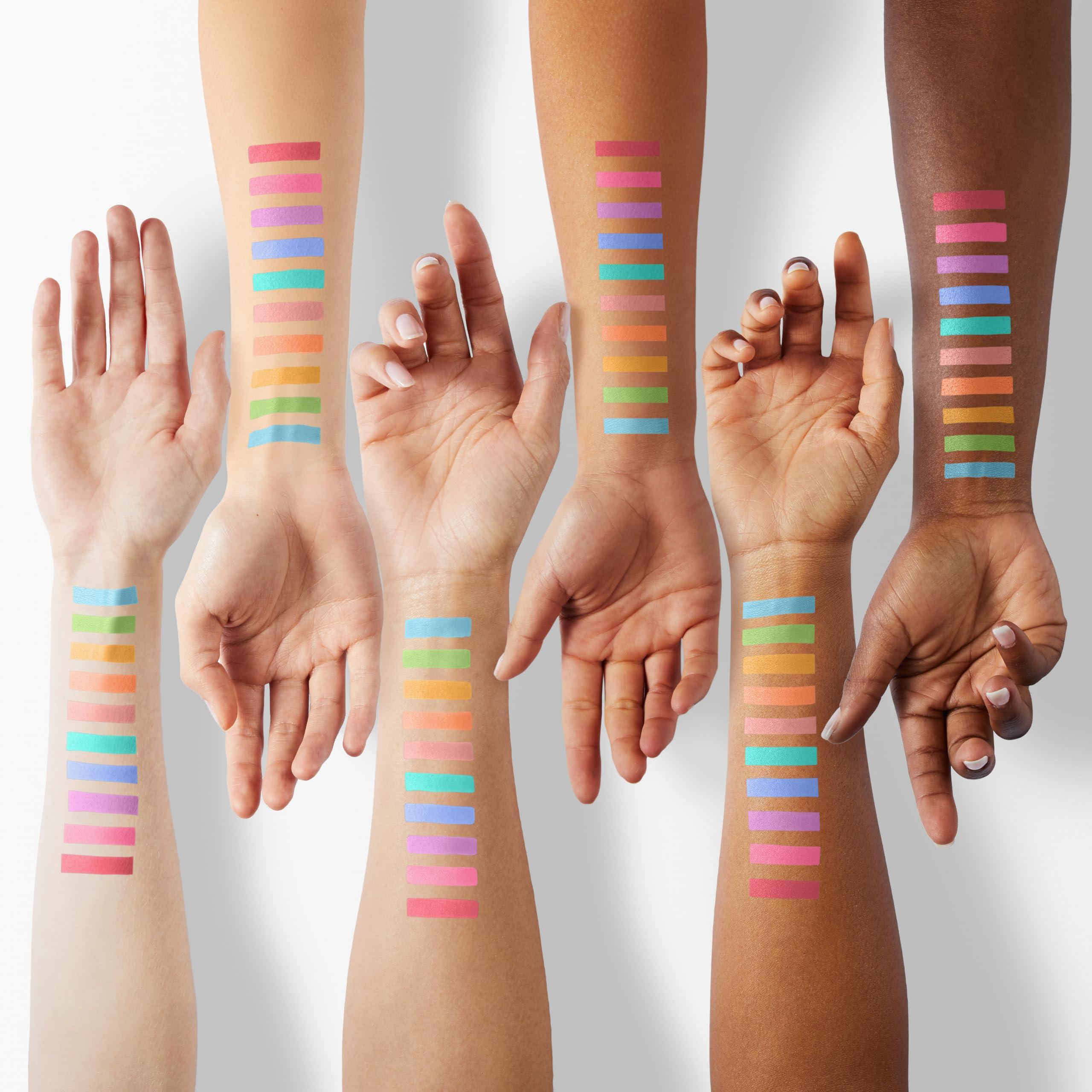 Profusion Cosmetics Profusion Cosmetics 10 Shade Eyeshadow Palette - High Pigmented Multi-Finish Colors, Vegan & Cruelty-Free, Create Stunning Looks On-the-Go - Travel-Friendly & Versatile Makeup, Spectrum