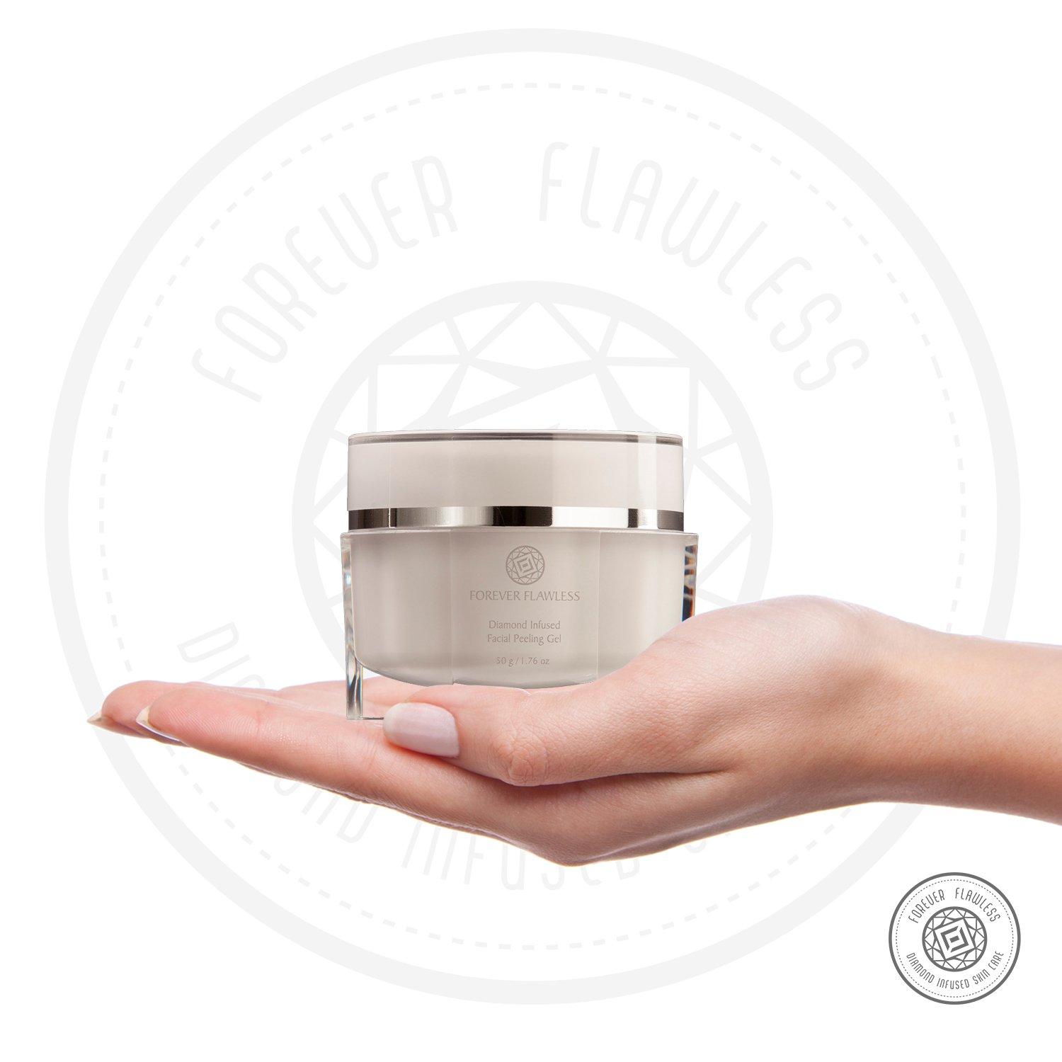 Forever Flawless Forever Flawless Diamond Infused Facial Peeling Gel. New & Improved Formula for Best Exfoliation, Microdermabrasion, Purification & Detox for a Flawless, Glowing Skin.