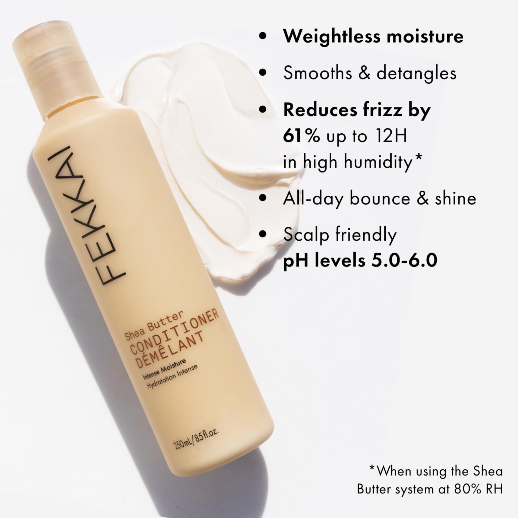 Fekkai FEKKAI Shea Butter Shampoo (2 oz) + Conditioner (2 oz) - Improves Moisture, Softness & Shine - Reduces Frizz by 61% Up to 12H - Free of Sulfates, Parabens, Phthalates - Vegan, Cruelty-Free
