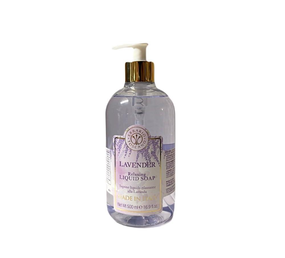 ERBARIO TOSCANO ERBARIO TOSCANO Moisturizing Liquid Soap 16.9 fl. oz Made in Italy (Lavender)