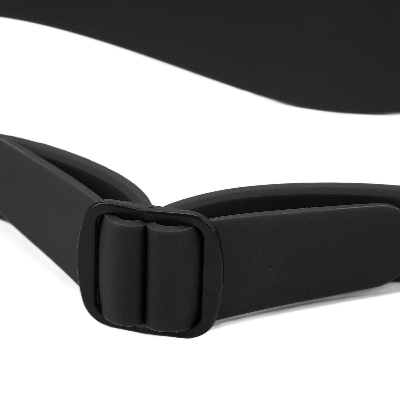 Brrnoo Neckline Shaving Template,Adjustable Curved Silicone Band for Skin Fade Guidelines for DIY Haircuts,Fade Haircut for Hair Clippers (Black)