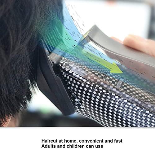 YUYTE YUYTE Hair Trimmer USB Vacuum Trimmer Kit with Powerful Automatic Hair Suction for Beards Facial Hair Stubble Hair Clipping Lithium Ion Powered Electric Shaver with 4 Guide Combs