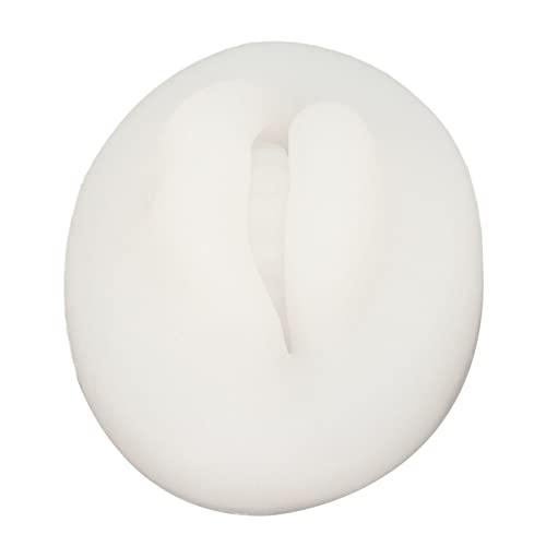 Diydeg Fake Lips, 10PCS Silicone Soft Flexible 3D Open Mouth Easy to Apply Colour Practice Lips Highly Reproducible Portable Silicone Lips Model for Makeup Practice (Semi Transparent