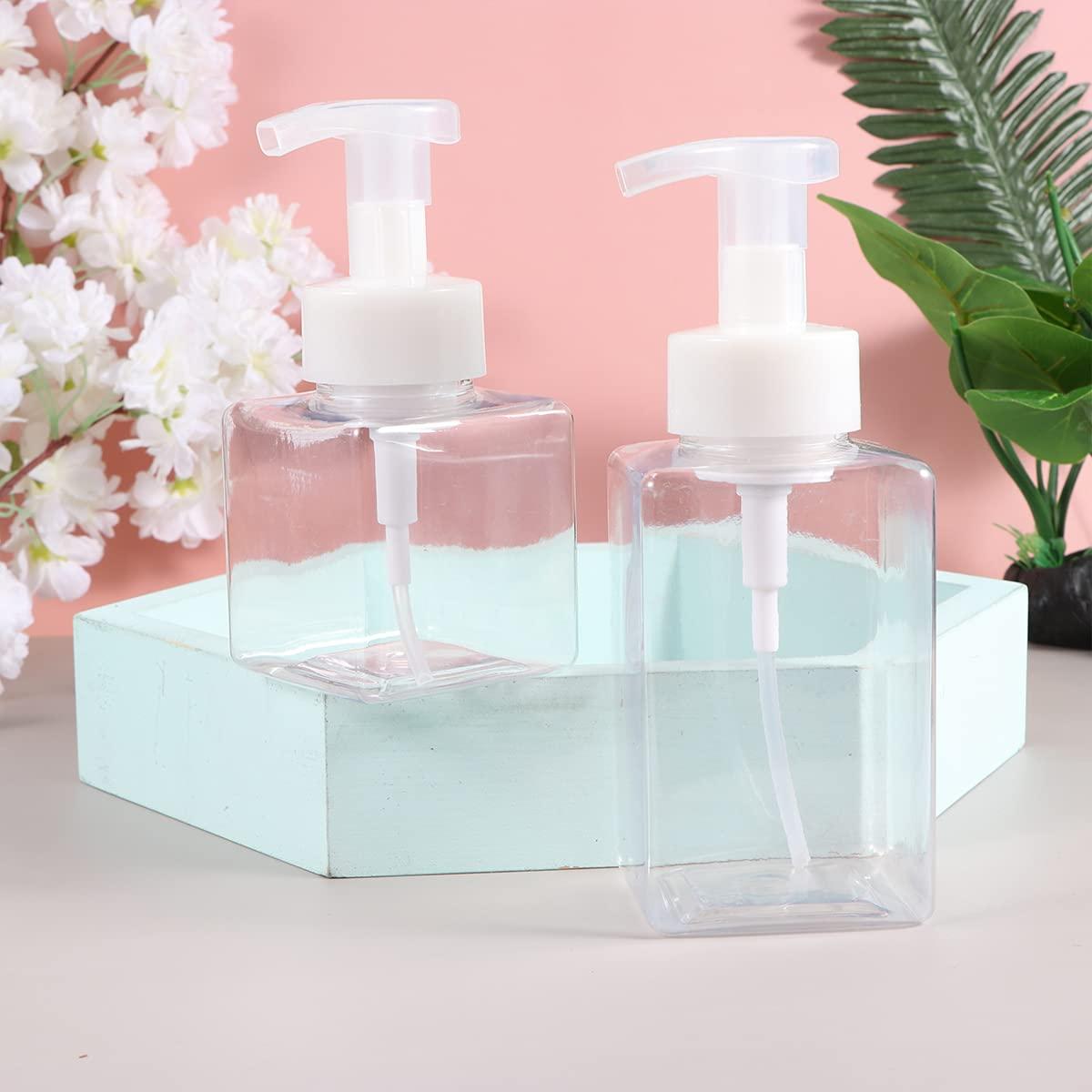 Cabilock Cabilock 2pcs Hand Soap Facial Face Face Wash Hand Dispenser Shampoo Travel Sparkling Bottle Push Type Bottled Cleasing Milk