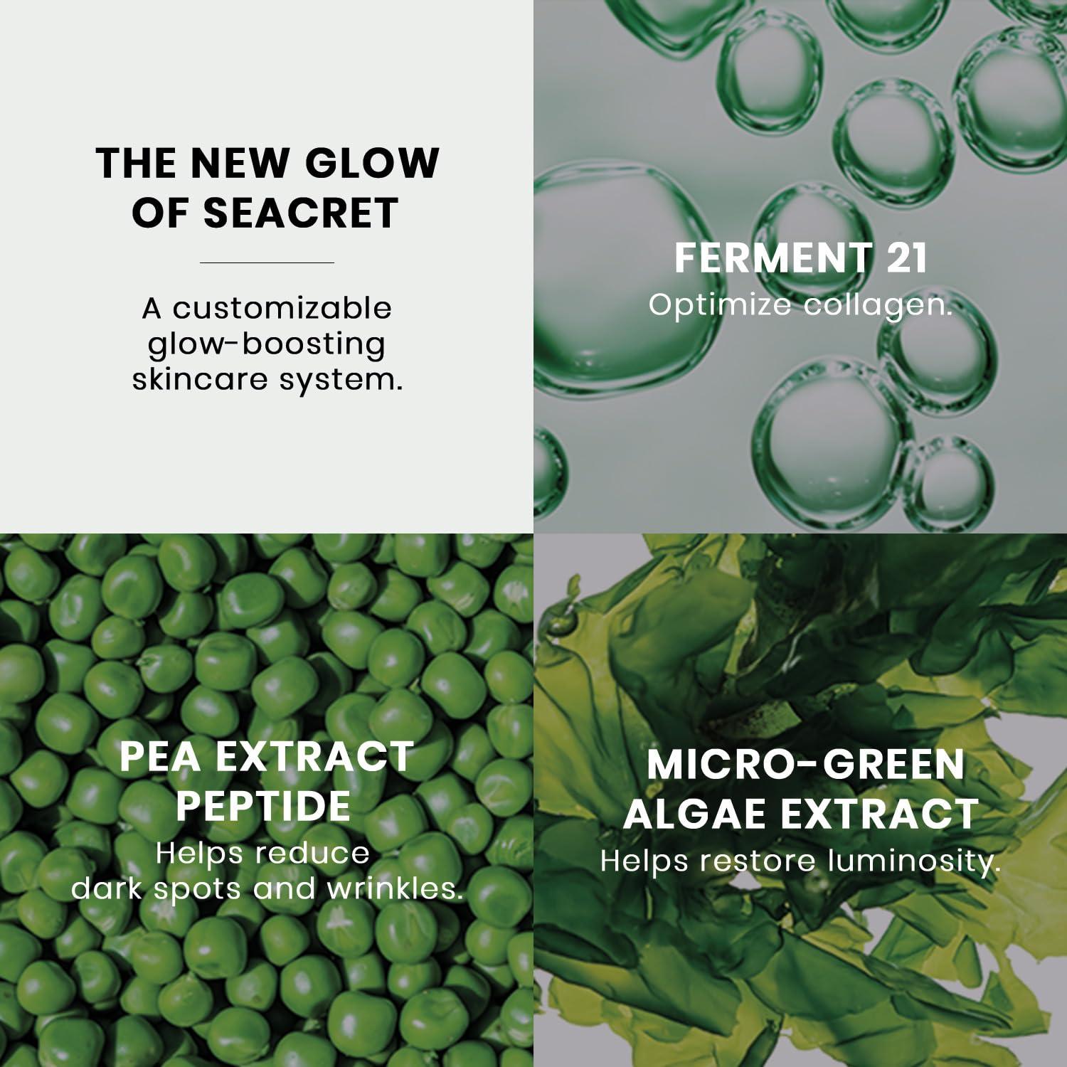 SEACRET SEACRET Face Serum - Bio Skin Glow Concentrated Vitamin C Serum for Face, Ampoule, 1 Fl.Oz 30ml.