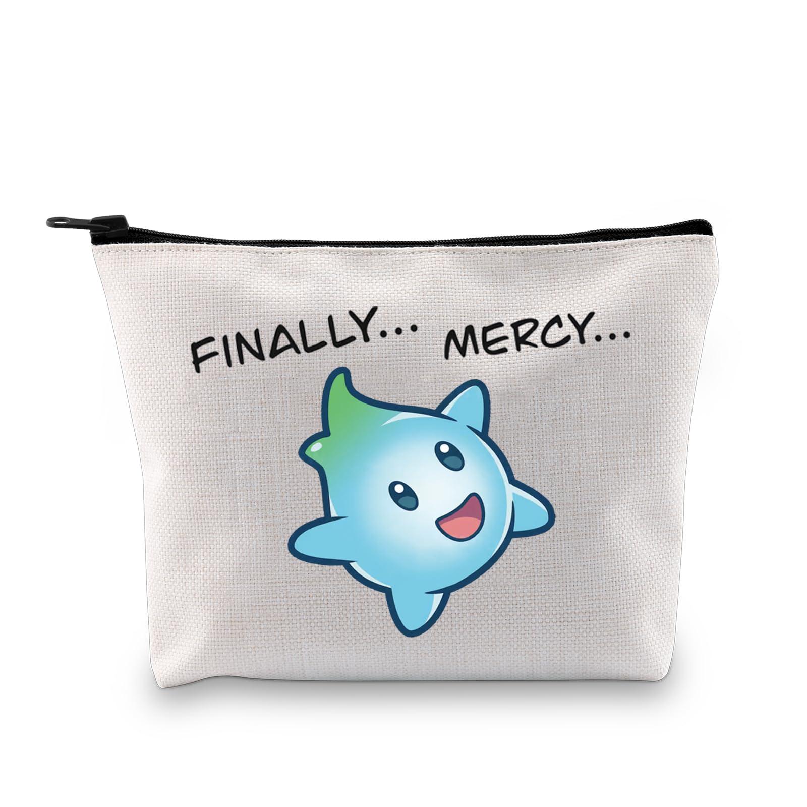 JXGZSO JXGZSO Cute Star Toiletry Bag Movie Lover Gift Lumalee Blue Merch Finally Mercy Makeup Bag Animation Inspired Gift