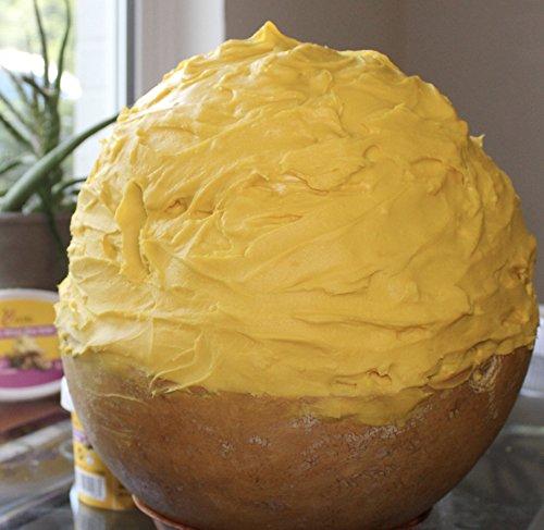 3CayG 3CayG Raw Organic Yellow Shea Butter 5LB Pail Clean Ready to Use Bulk Shea Butter Raw African Shea Butter Great for Body Butters Soap Making Haircare Skincare DIY Beauty Products