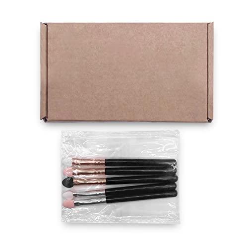 UorPoto UorPoto Eyeshadow Applicators Sponge Double Sided Reusable 5Pcs Professional Blendable Organic Foam Tip Makeup Eye Shadow Applicator Brush Set Washable