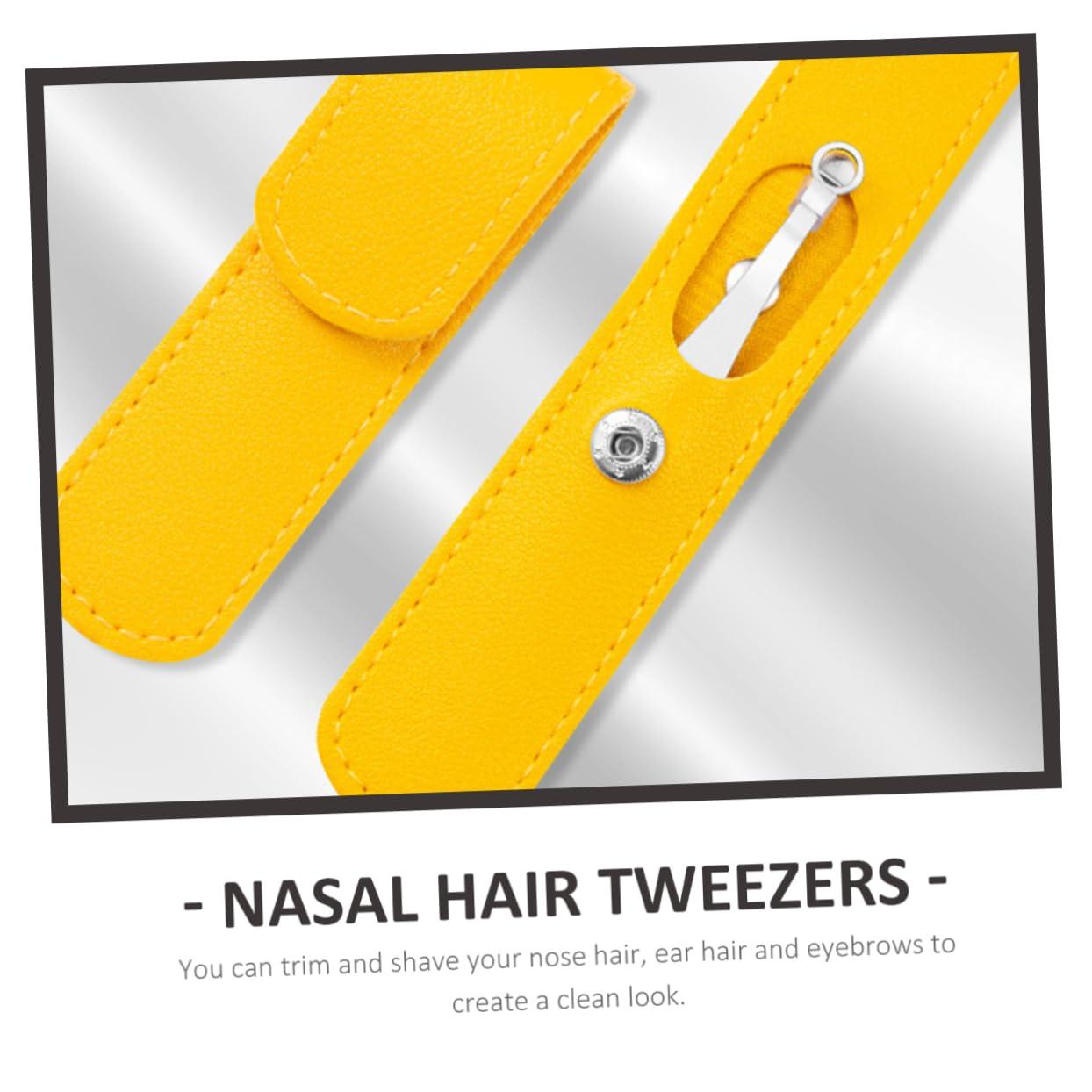 Beavorty Beavorty 1 Set Nose Hair Clip Tweezers Facial Tools Cleaning Tools Nose Hair Remover Trimmer Tool Nose Hair Trimmers Trimming Tool Nasal Hair Trimmer Nasal Hair Clip Stainless Steel