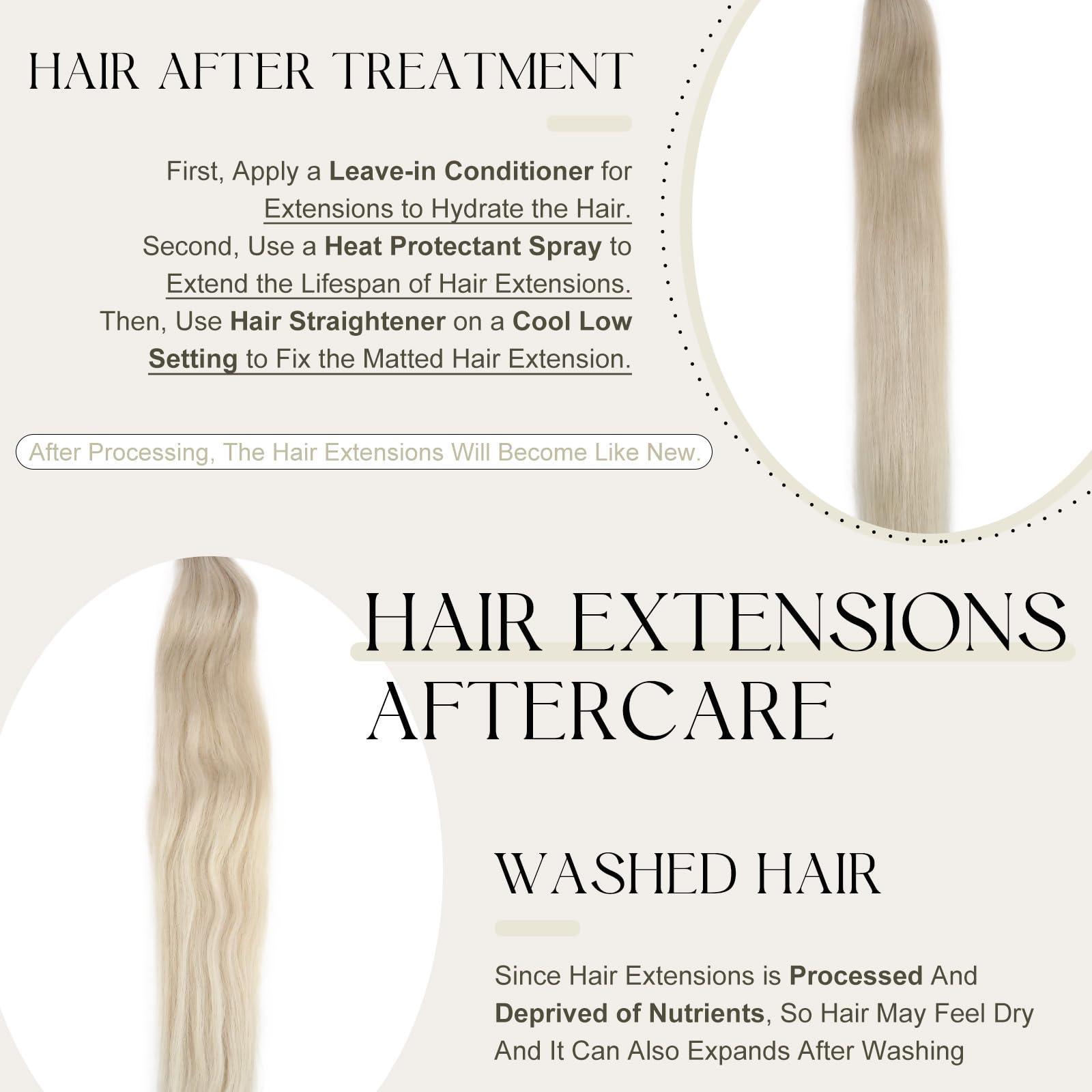 Full Shine Full Shine Hand Tied Weft Hair Extensions for Fashion Women and Straight Remy Hair Weft Extensions Sew in Weft Hair Extensions Full Head