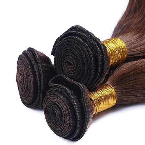 Tony beauty hair Tony Beauty Hair Virgin Brazilian Dark Brown Human Hair Weave Extensions Silky Straight #4 Chocolate Brown Virgin Remy Hair Bundles Deals Cheap Brazilian Human Hair Wefts 3/4Pcs Lot (30 30 30 30)