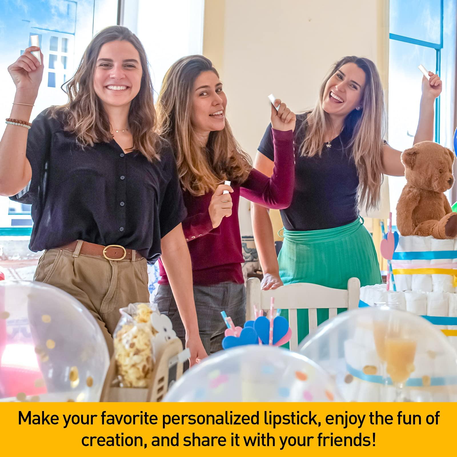 Dmsky DMSKY Lip Balm Bulk Unlabeled 200 Pack, Natural Ingredients Vitamin E Shea Butter, Custom Chapstick Bulk For Party Favors & Wedding Favors