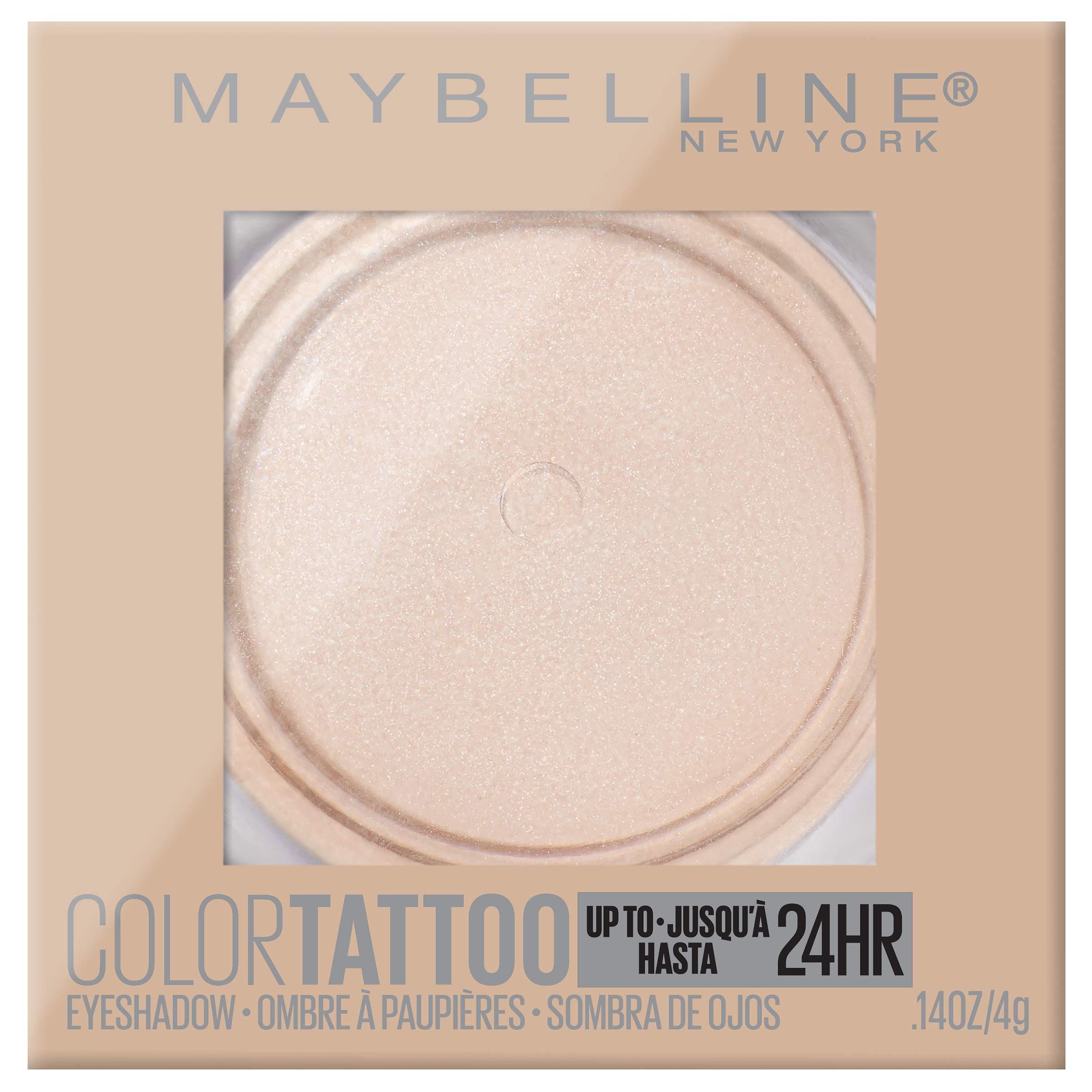 Maybelline New York Maybelline New York Color Tattoo 24 Hour Longwear Cream Eyeshadow Makeup, Front Runner, 1 Count