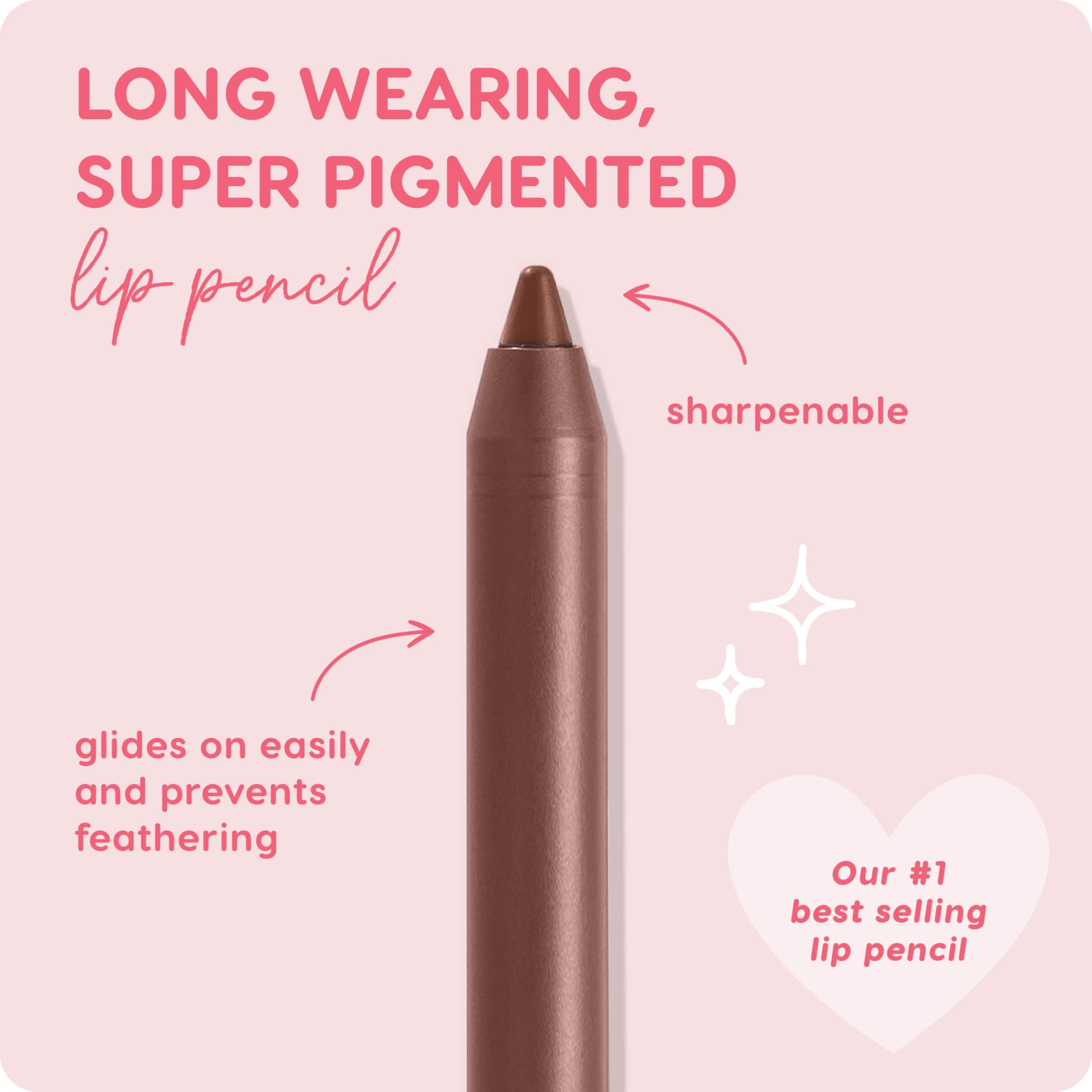 Colourpop Colourpop Lippie Pencil High-Pigment, Long-Lasting Lip Liner - Sharpenable Lip Liner Pencil for High-Impact Lip Color - Vegan, Cream Formula with Precise Application - Chain Reaction (0.04 oz)