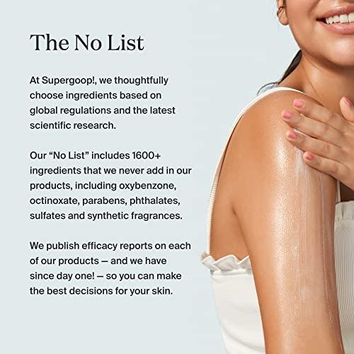 Supergoop! Supergoop ! PLAY 100% Mineral Lotion - 3 . 4 fl oz , Pack of 2 - Broad Spectrum SPF 50 Sunscreen for Face & Body - Lightweight , Fast Absorbing , Water Resistant - With Green Algae