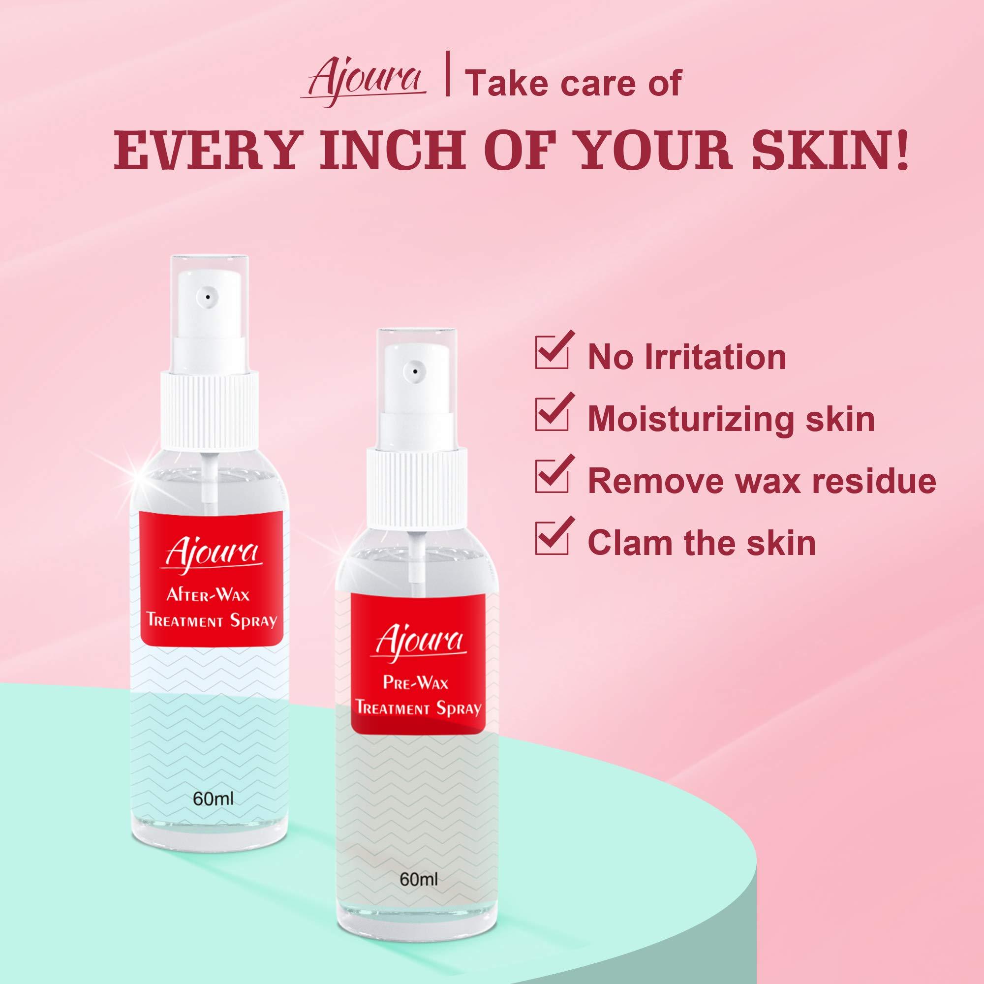 Ajoura Ajoura 2lb Hard Wax Beads, All-purpose Wax Beans for Sensitive Skin, Large Area Coarse Hair Removal, Refill Bag for Brazilian Bikini, Face, Eyebrows, Underarms, Arms, Chest, Back, Legs, Women Men