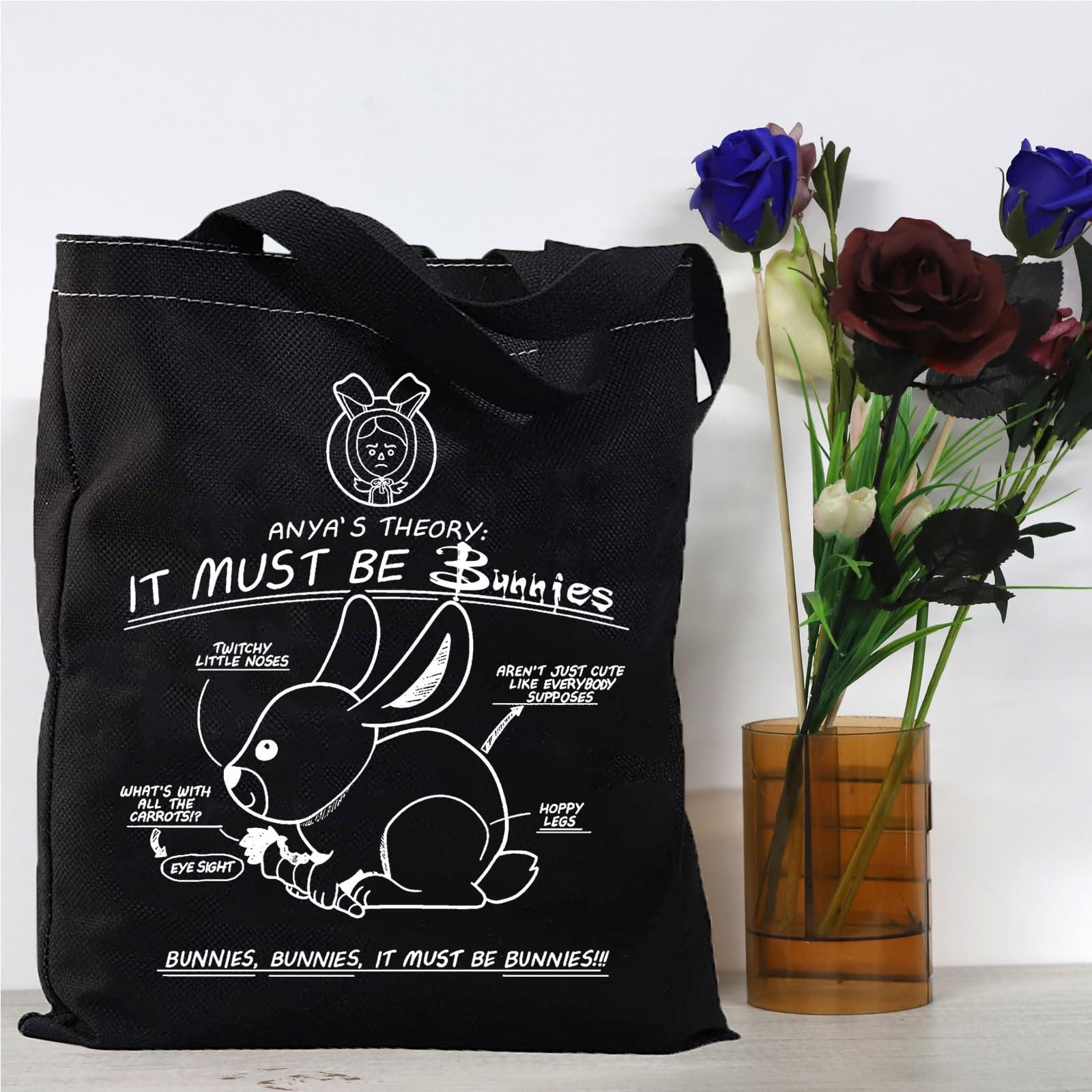 GJTIM Buffy Vampire Inspired Gift BTVS merchandise Anyas Theory Vampire Tote Bag for Vampire Lovers (Anyas Theory Tote)