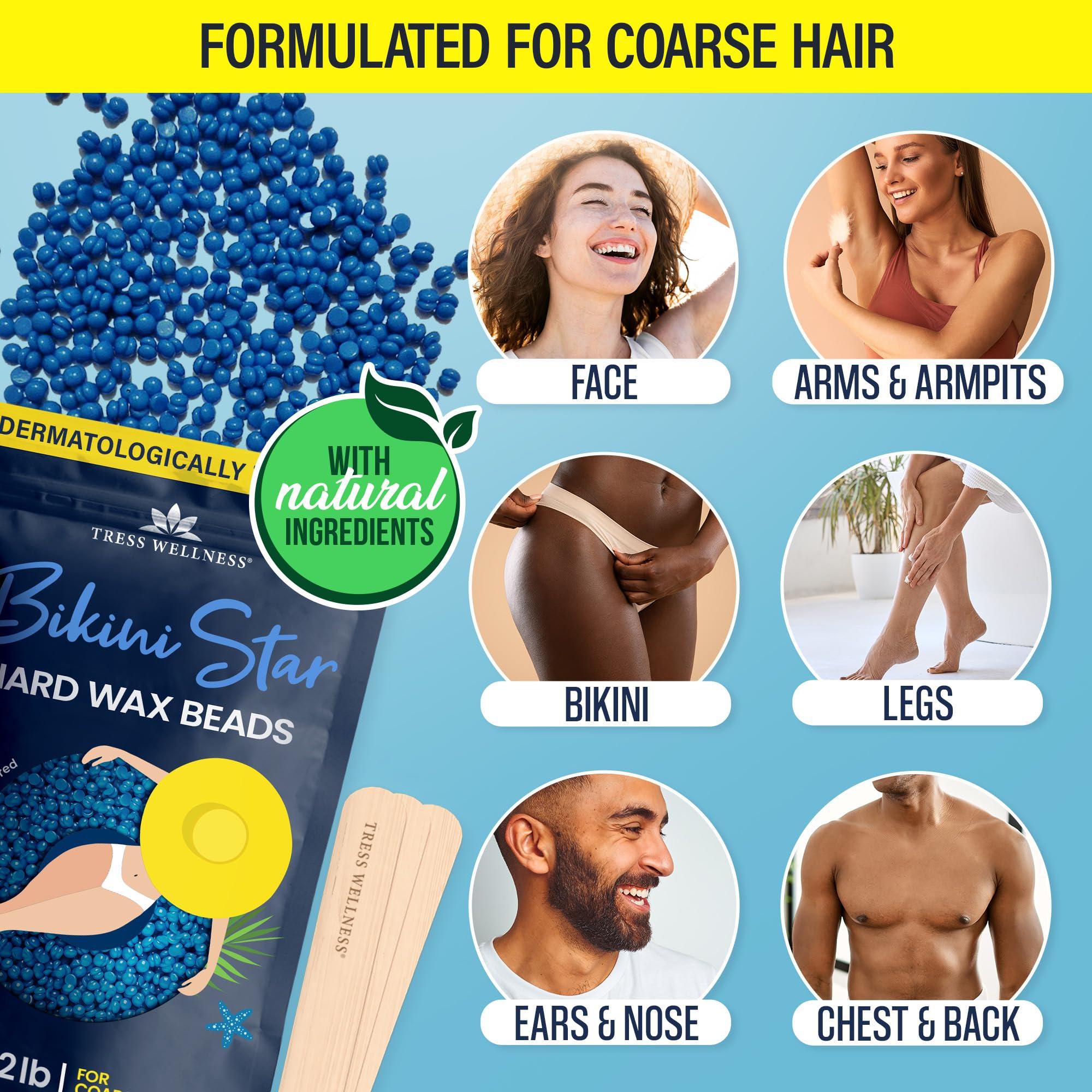 Tress Wellness Tress Wellness Bikini Wax with Pre & After Wax Spray