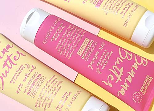 Umberto Giannini Umberto Giannini Banana Butter Nourishing Superfood Shampoo & Conditioner Set, Vegan & Cruelty Free Moisturising Formula for Dry, Textured or Frizzy Hair