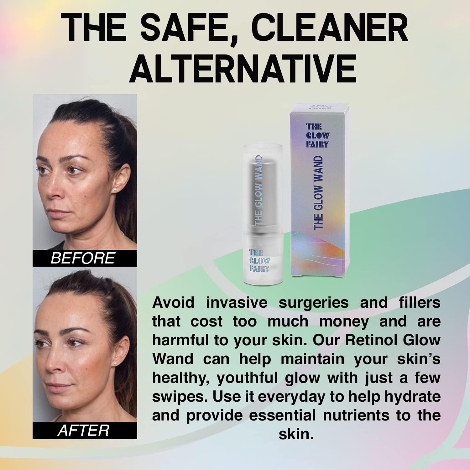 The Glow Fairy Retinol Face Cream for Women Day & Night Moisturizer to Reduce Fine Lines, Wrinkles, Dark Circles & Spots Hydrating Anti-Aging Cream for Smoother, Softer Skin