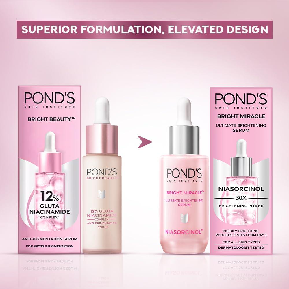 Pond\'s Pond\'s Bright Beauty Serum with 12% Gluta-Niacinamide Complex, 14ml