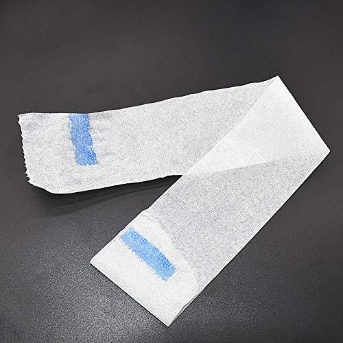 esowemsn 2 Rolls of White Barber Neck Strips Disposable and Flexible Neck Strips Hair Edge Paper for Hair Styling, Salon Cutting, Coloring, Hairdressing, Hair dye