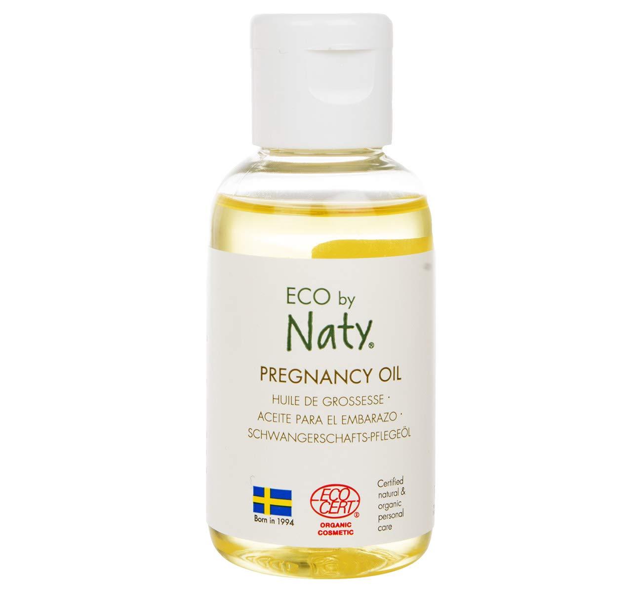 Eco by Naty Eco by Naty Ecocert Certified Organic Pregnancy Oil with Regenerative Formula for Stretch Marks - Free from Nasty Chemicals, 1.7 Fl. Ounce