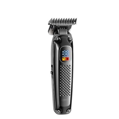 ADANTI ADANTI Hair Clippers for Men, Engraved Hair Trimmer LCD Digital Display Men\'s Special Hair Salon Electric Pusher 1400mAh Hair Clipper
