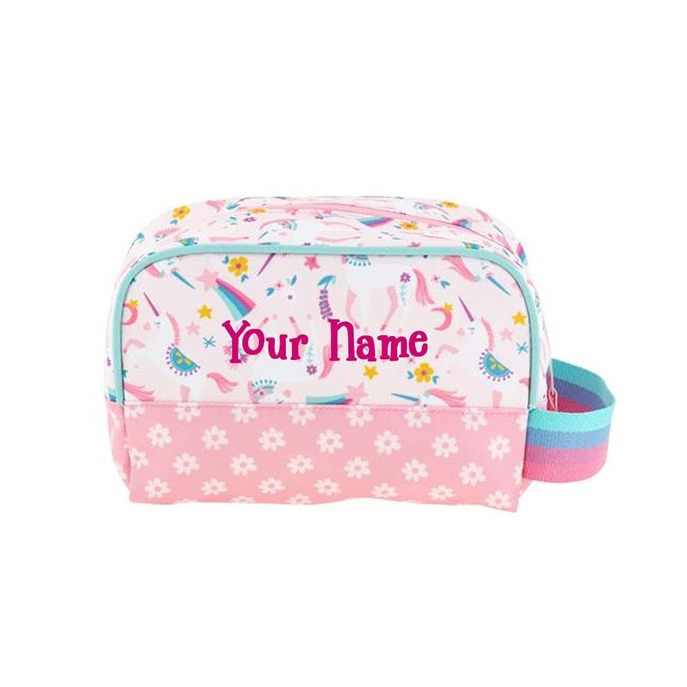 Stephen Joseph Stephen Joseph Toiletry Bag - Personalized Unicorn Travel Bag - Kids Organizing Bathroom Bag