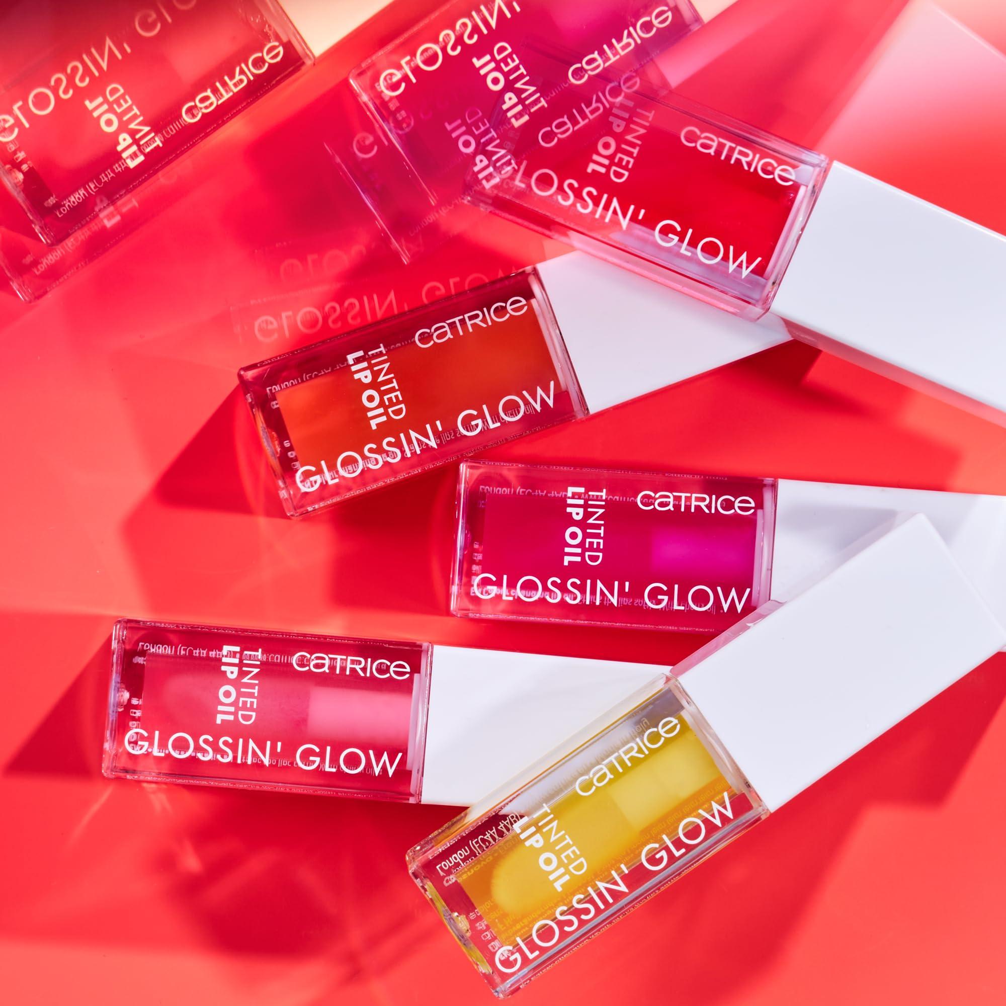 Catrice Catrice | Glossin Glow Tinted Lip Oil | High Shine, Moisturizing Lip Stain | With Cherry & Pomegranate Oil | Vegan, Gluten Free & Cruelty Free (30 | Glow For The Show)