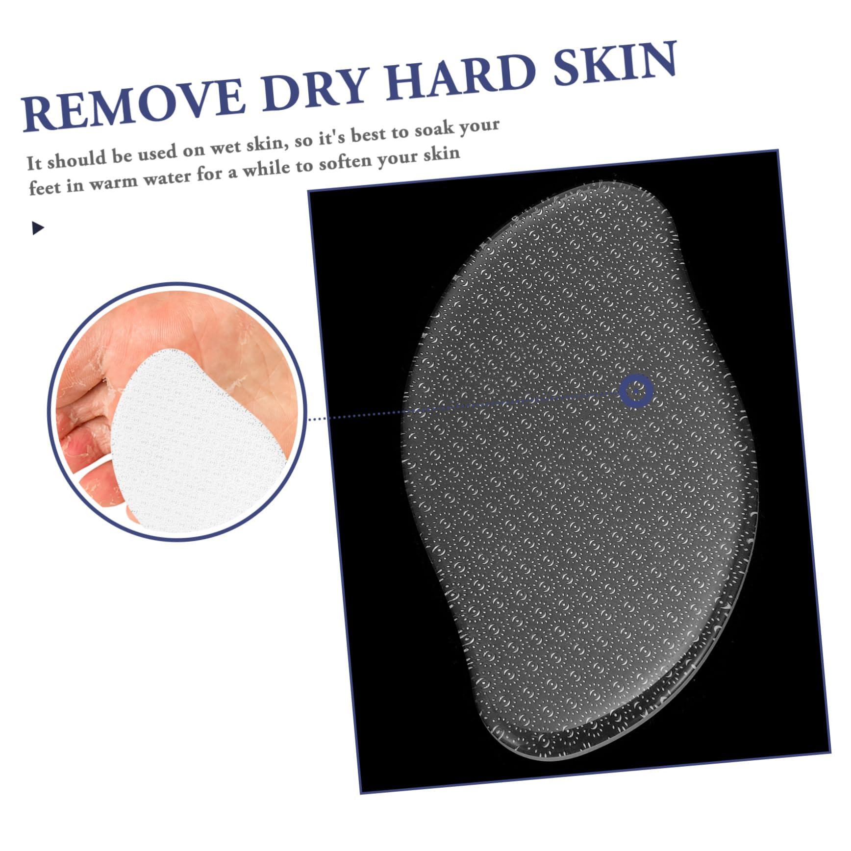 Hemoton Hemoton 2 Pcs Nano Dead Skin File Scraper Pedicure Tools Foot Grinder Foot Dead Skin Remover Foot Sander Foot Exfoliating File Foot Pedicure Tool Foot Remover Surface Epoxy White