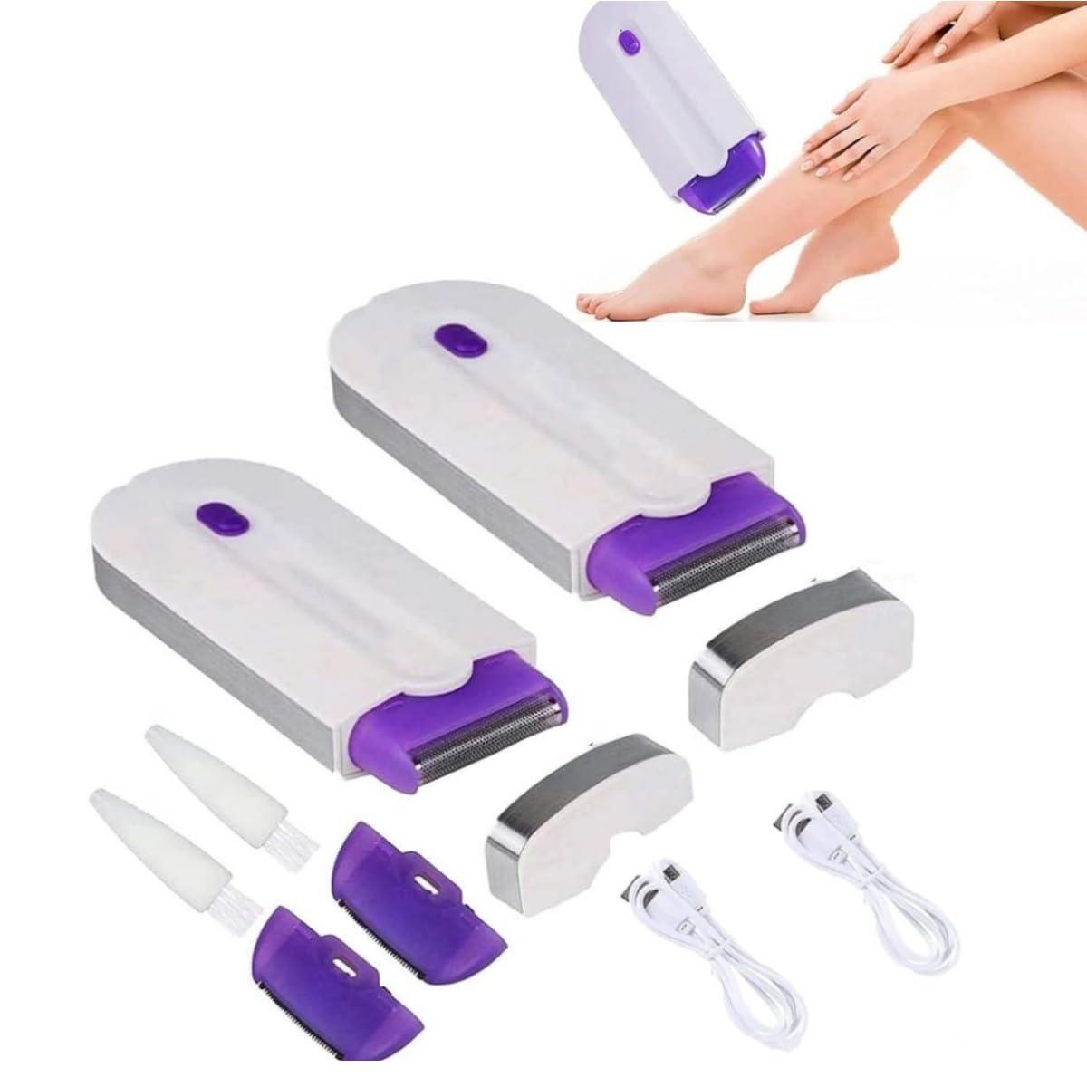 KDGENG Lumishave Hair Remover, Lumishave Hair Removal Laser, Glame Smooth Beam Hair Removal, Londour Magic Hair Eraser For Women Painless, Applicable To Any Part Of Body (2pcs)