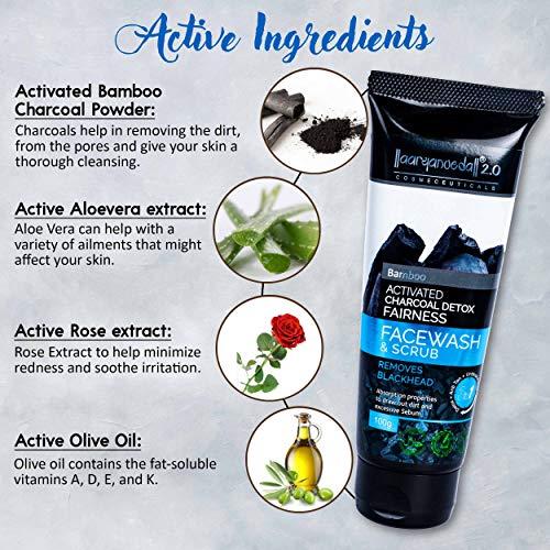 ARYANVEDA Aryanveda Charcoal Face wash Scrub (Face wash)