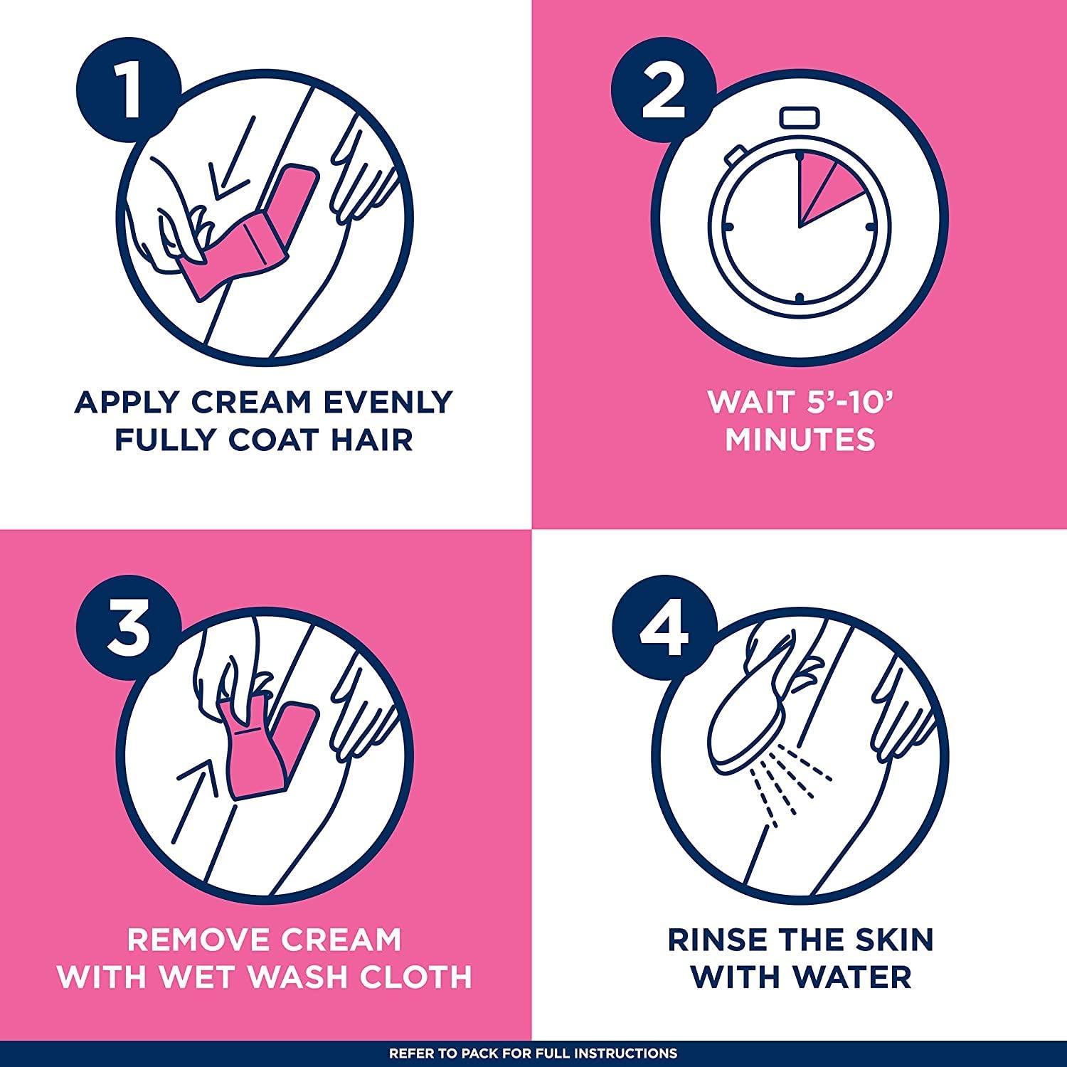 Veet Veet Botanic Inspirations Gel Cream, 6.78 oz., for Legs & Body (Pack of 10)