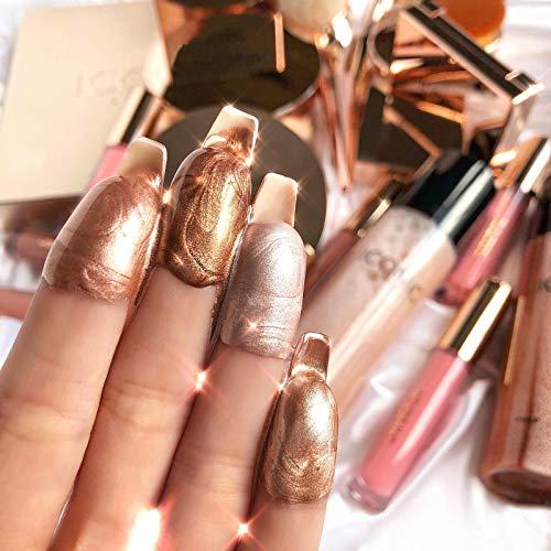 ICONIC LONDON ICONIC LONDON Illuminator | Liquid Highlighting Drops for a Radiant Glow, Cruelty-Free, Vegan Makeup, Original (Champagne Shimmer) 0.45 Fl oz